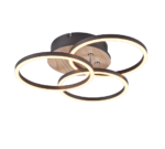 Φωτιστικό Οροφής Trio Lighting LED 327W 2700K Ξύλινου Χρώματος Step Dimmable – R62823135