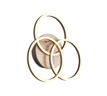 Φωτιστικό Οροφής Trio Lighting LED 327W 2700K Ξύλινου Χρώματος Step Dimmable – R62823135