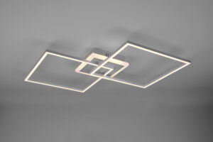 Φωτιστικό Οροφής Reality LED  29W Τιτάνιο Μεταλλικό Τηλεχειριζόμενο Dimmable 3250lm με Τηλεχειριστήριο RGB+3000K – R62843187