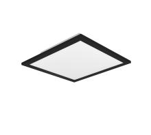 Φωτιστικό Οροφής Reality  LED 13,5W Μαύρο Ματ Μεταλλικό Τηλεχειριζόμενο Dimmable 1600lm  2700 – 6000K – R62863032