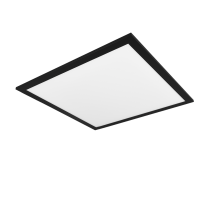 Φωτιστικό Οροφής Reality  LED 18W Μαύρο Ματ Μεταλλικό Τηλεχειριζόμενο Dimmable 2300lm  2700 – 6500K – R62864532