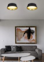 Φωτιστικό Οροφής Reality LED 14W  Μαύρο Υφασμάτινο 1250lm 3000K  R62871279