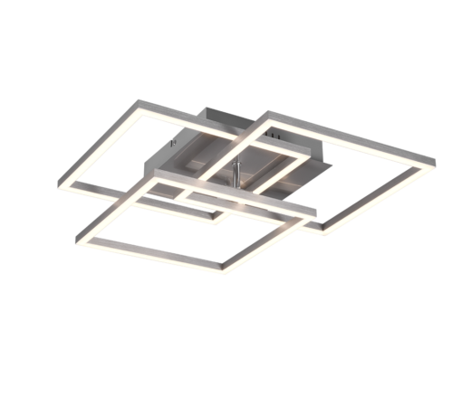 Φωτιστικό Οροφής MOBILE Reality LED 28W Νίκελ Ματ Τηλεχειριζόμενο Dimmable 3200lm CCT – R62883107