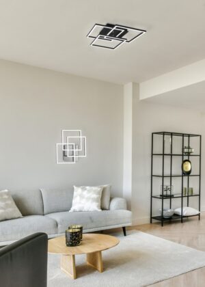 Φωτιστικό Οροφής MOBILE Reality LED 28W Νίκελ Ματ Τηλεχειριζόμενο Dimmable 3200lm CCT – R62883107