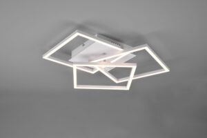 Φωτιστικό Οροφής Reality  LED 28W Λευκό Ματ Μεταλλικό Τηλεχειριζόμενο Dimmable 3200lm  2700 – 6000K – R62883131