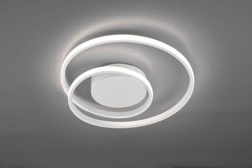 Φωτιστικό Οροφής Reality LED 22W  Λευκό Ματ Μεταλλικό Step Dimmable 2200lm 3000K  R62911131