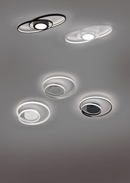 Φωτιστικό Οροφής Reality LED 22W  Λευκό Ματ Μεταλλικό Step Dimmable 2200lm 3000K  R62911131