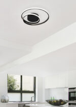 Φωτιστικό Οροφής Reality LED 22W  Μαύρο Ματ Μεταλλικό Step Dimmable 2200lm 3000K  R62911132