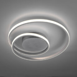 Φωτιστικό Οροφής Reality LED 22W  Τιτάνιο Μεταλλικό Step Dimmable 2200lm 3000K  R62911187