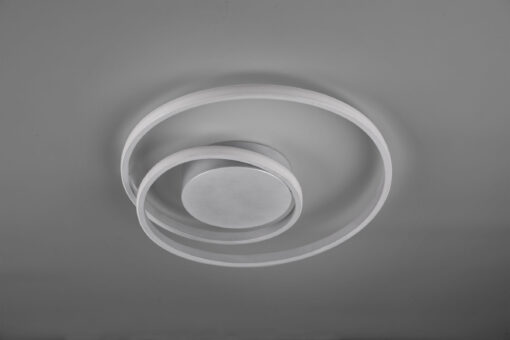 Φωτιστικό Οροφής Reality LED 22W  Τιτάνιο Μεταλλικό Step Dimmable 2200lm 3000K  R62911187