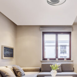 Φωτιστικό Οροφής Reality LED 22W  Τιτάνιο Μεταλλικό Step Dimmable 2200lm 3000K  R62911187