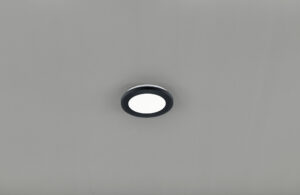 Φωτιστικό Οροφής Reality LED 10W  Μαύρο Ματ Πλαστικό Step Dimmable 850lm 3000K IP44 R62921032