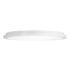 Φωτιστικό Οροφής Reality LED 24W  Λευκό Πλαστικό Step Dimmable 2000lm 3000K IP44 R62922401