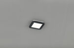 Φωτιστικό Οροφής Reality LED 10W  Μαύρο Ματ Πλαστικό Step Dimmable 850lm 3000K IP44 R62931032