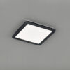 Φωτιστικό Οροφής Reality LED 18W  Μαύρο Ματ Πλαστικό Step Dimmable 1650lm 3000K IP44 R62931832