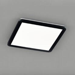 Φωτιστικό Οροφής Reality LED 24W  Μαύρο Ματ Πλαστικό Step Dimmable 2000lm 3000K IP44 R62932032