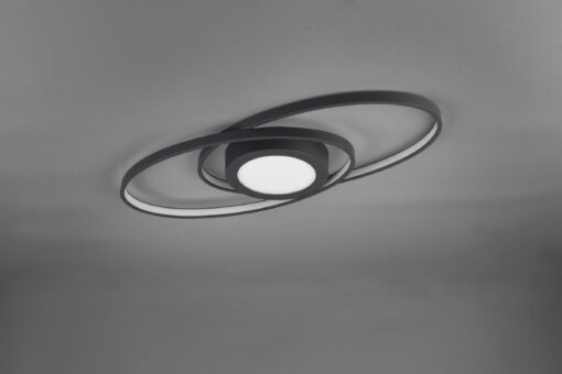 Φωτιστικό Οροφής Reality LED 27W  Ανθρακί Μεταλλικό Step Dimmable 3000lm 3000K  R62991142