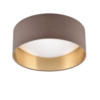 Φωτιστικό Οροφής Trio Lighting LED 12W 3000K Καφέ Χρώματος – R64191141