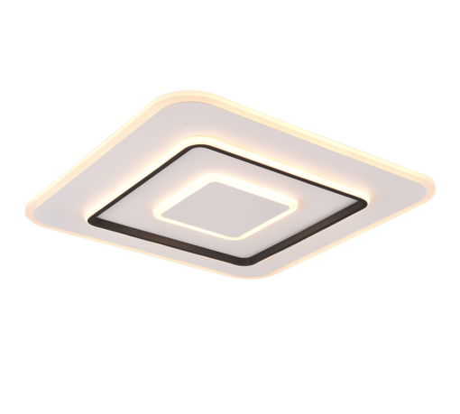 Φωτιστικό Οροφής Trio Lighting LED 55W 2700K Λευκού Χρώματος  Χρονοδιακόπτη Step Dimmable με Τηλεχειριστήριο  – R64293931