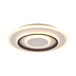 Φωτιστικό Οροφής Trio Lighting LED 46W 2700K Χρονοδιακόπτη Step Dimmable Λευκού Χρώματος – R64303131