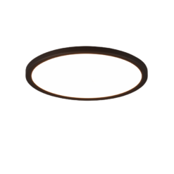 Φωτιστικό Οροφής Trio Lighting LED 18W 3000K RGB Μαύρου Χρώματος Step Dimmable – R64371132