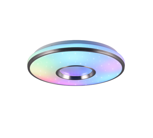Φωτιστικό Οροφής Trio Lighting LED 21W 2700K RGB Αλουμινίου με Τηλεχειριστήριο – R64401005