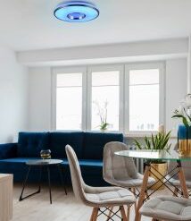 Φωτιστικό Οροφής Trio Lighting LED 30W 3000K RGB Λευκού Χρώματος με Τηλεχειριστήριο – R64371931