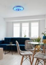 Φωτιστικό Οροφής Trio Lighting LED 21W 2700K RGB Αλουμινίου με Τηλεχειριστήριο – R64401005
