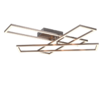 Φωτιστικό Οροφής Trio Lighting LED 36W 2700K Step Dimmable Νικελ Ματ Χρώματος – R64423107