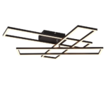 Φωτιστικό Οροφής Trio Lightinig Led 36W 2700K Step Dimmable Μαύρου Χρώματος – R64423132