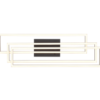 Φωτιστικό Οροφής Trio Lightinig Led 36W 2700K Step Dimmable Μαύρου Χρώματος – R64423132