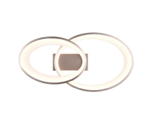 Φωτιστικό Οροφής Trio Lighting LED 25W 3000K Νικελ Ματ Χρώματος – R64482107