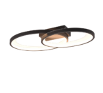 Φωτιστικό Οροφής Trio Lighting LED 25W 3000K Μαύρου Χρώματος – R64482134