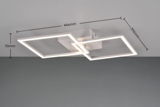 Φωτιστικό Οροφής Reality LED 20W 4000K Λευκού Χρώματος – R64492131