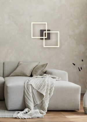 Φωτιστικό Οροφής Reality LED 20W 3000K Μαύρου Χρώματος – R64492132