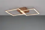 Φωτιστικό Οροφής Reality LED 20W 2250lm 3000K Καφέ Χρώματος – R64492165