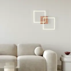 Φωτιστικό Οροφής Reality LED 20W 2250lm 3000K Καφέ Χρώματος – R64492165