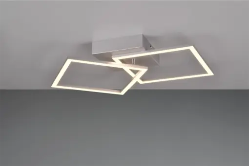 Φωτιστικό Οροφής Reality LED 20W 3000K Χρώματος Τιτανίου – R64492187