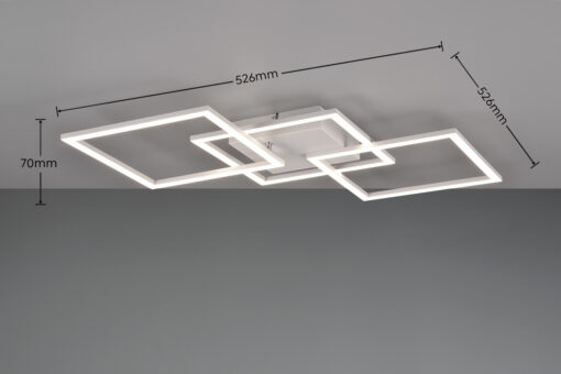 Φωτιστικό Οροφής Reality LED 31W 3800lm 4000K Λευκού Χρώματος – R64493131