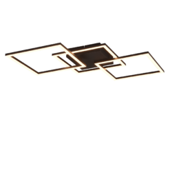Φωτιστικό Οροφής Trio Lighting LED 31W 3000K Μαύρου Χρώματος – R64493132