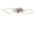 Φωτιστικό Οροφής Trio Lighting LED 31W 3000K Χρώματος Τιτανίου – R64493187