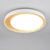 Πλαφονιέρα Λευκό & Χρυσό Φ45 ALETA LED 24W 2500lm Dimmable CCT με Τηλεχειριστήριο Reality – R64611179