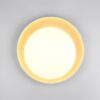 Πλαφονιέρα Λευκό & Χρυσό Φ45 ALETA LED 24W 2500lm Dimmable CCT με Τηλεχειριστήριο Reality – R64611179