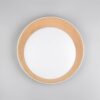 Πλαφονιέρα Λευκό & Χρυσό Φ45 ALETA LED 24W 2500lm Dimmable CCT με Τηλεχειριστήριο Reality – R64611179