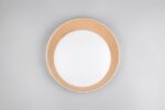 Πλαφονιέρα Λευκό & Χρυσό Φ45 ALETA LED 24W 2500lm Dimmable CCT με Τηλεχειριστήριο Reality – R64611179