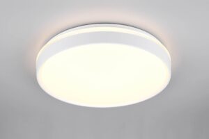 Πλαφονιέρα Λευκό Ματ Φ47 SPACY LED 33W 3800lm Dimmable CCT με Τηλεχειριστήριο Reality – R64851131