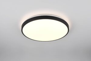 Πλαφονιέρα Μαύρη Φ38 LOODY LED 22W 2500lm 3000Κ Ανιχνευτή Κίνησης Reality – R64901102