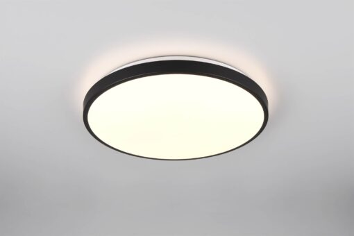 Πλαφονιέρα Μαύρη Φ38 LOODY LED 22W 2500lm 3000Κ Ανιχνευτή Κίνησης Reality – R64901102