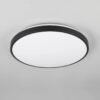 Πλαφονιέρα Μαύρη Φ38 LOODY LED 22W 2500lm 3000Κ Ανιχνευτή Κίνησης Reality – R64901102