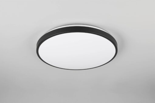 Πλαφονιέρα Μαύρη Φ38 LOODY LED 22W 2500lm 3000Κ Ανιχνευτή Κίνησης Reality – R64901102